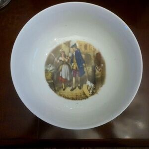 VINTAGE WHITE BOWL 8 3/4"